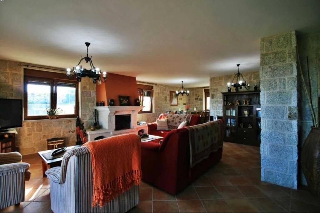 Casa Os Castelos Ribeira Bagian luar foto